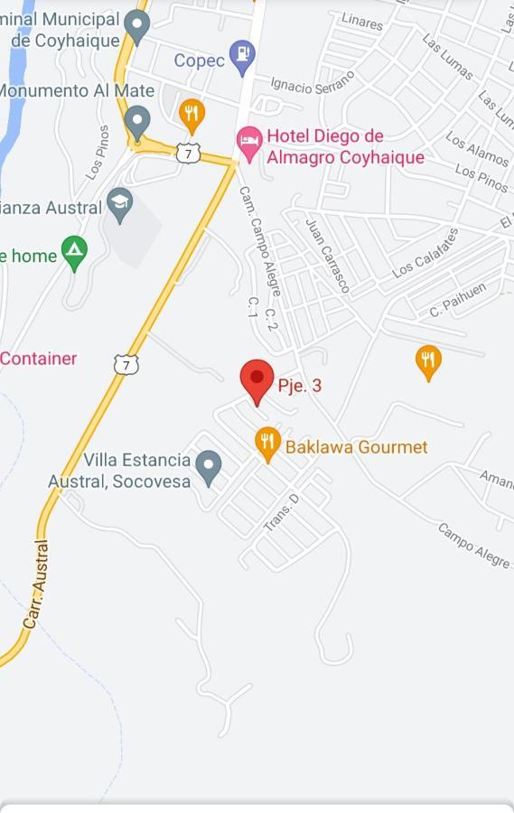 Casa Equipada Para 4 Personas Con Estacionamiento Apartment Coyhaique Ngoại thất bức ảnh